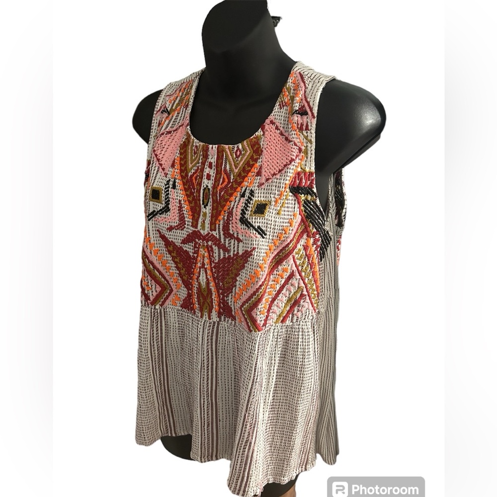 Anthropologie Dolan striped boho tank - Picture 4 of 8